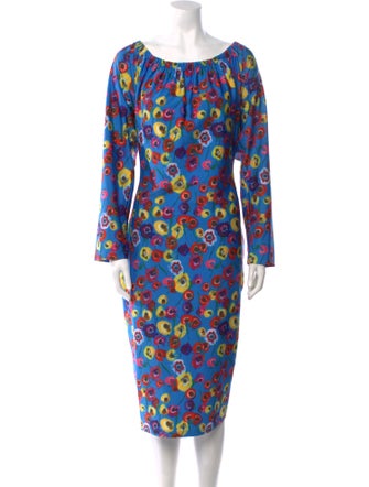 Jonathan Cohen Printed Knee-Length Dress