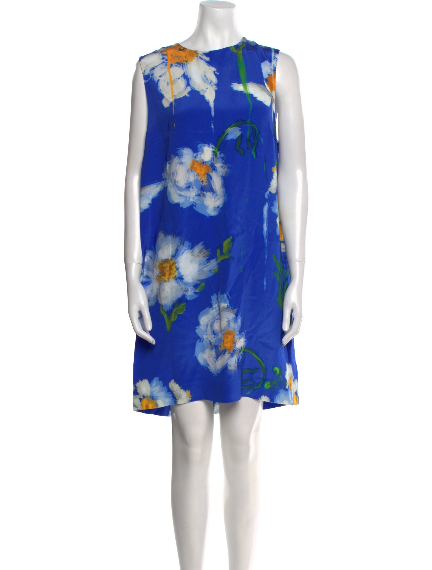 Jonathan Cohen Silk Knee-Length Dress