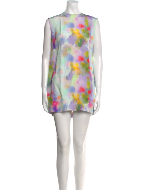 Jonathan Cohen Printed Mini Dress