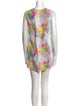 Jonathan Cohen Printed Mini Dress