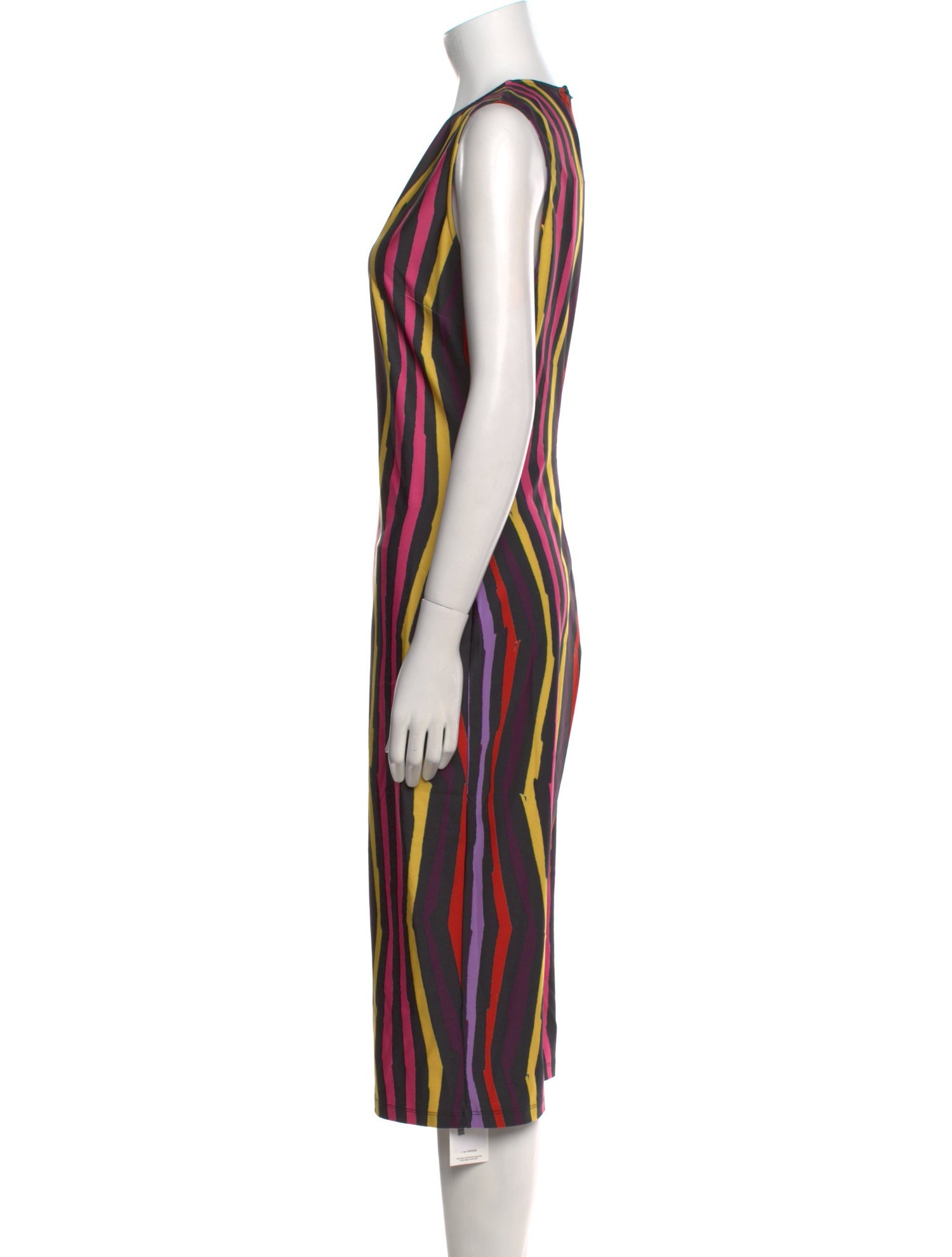 Jonathan Cohen Striped Midi Length Dress w/ Tags
