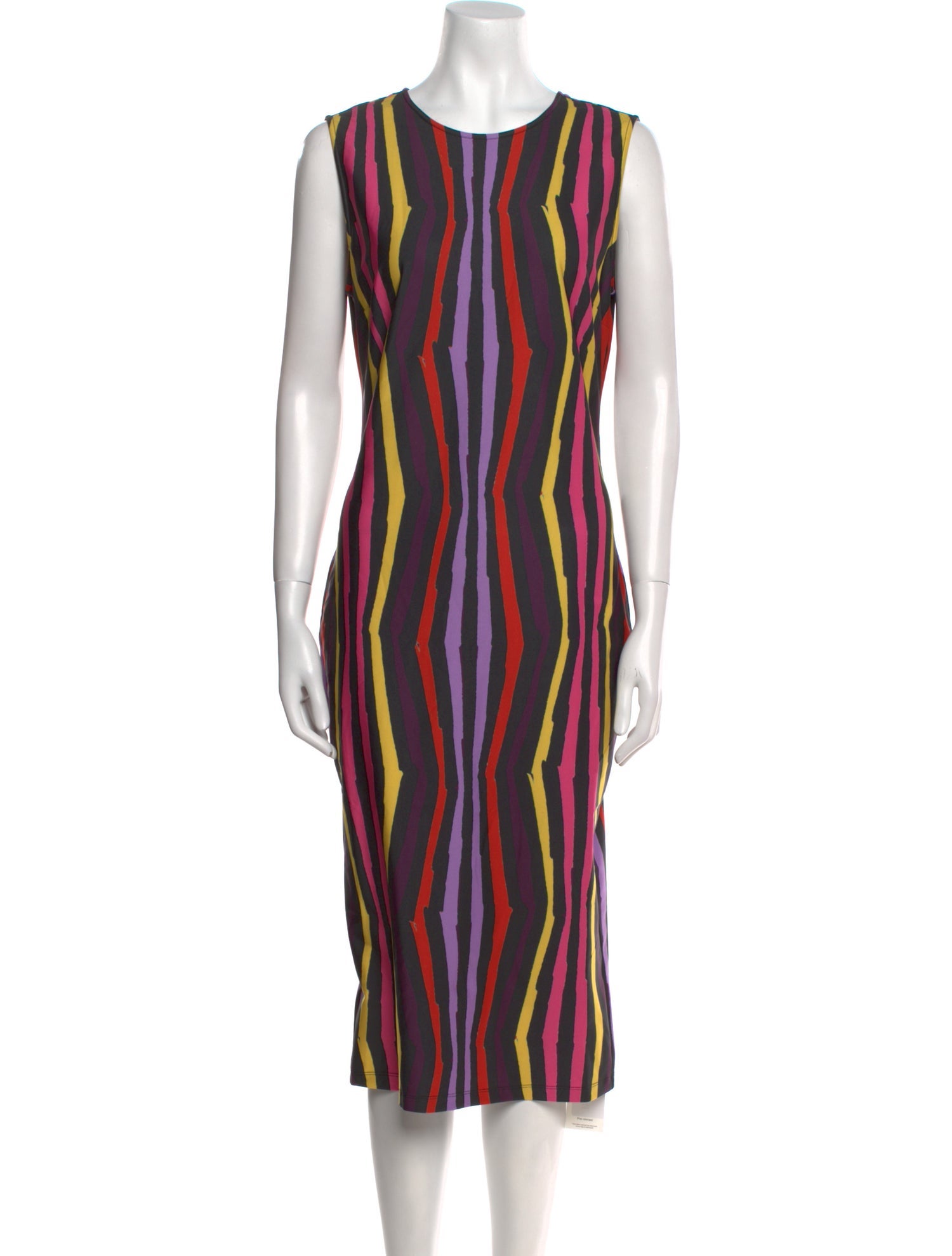 Jonathan Cohen Striped Midi Length Dress w/ Tags
