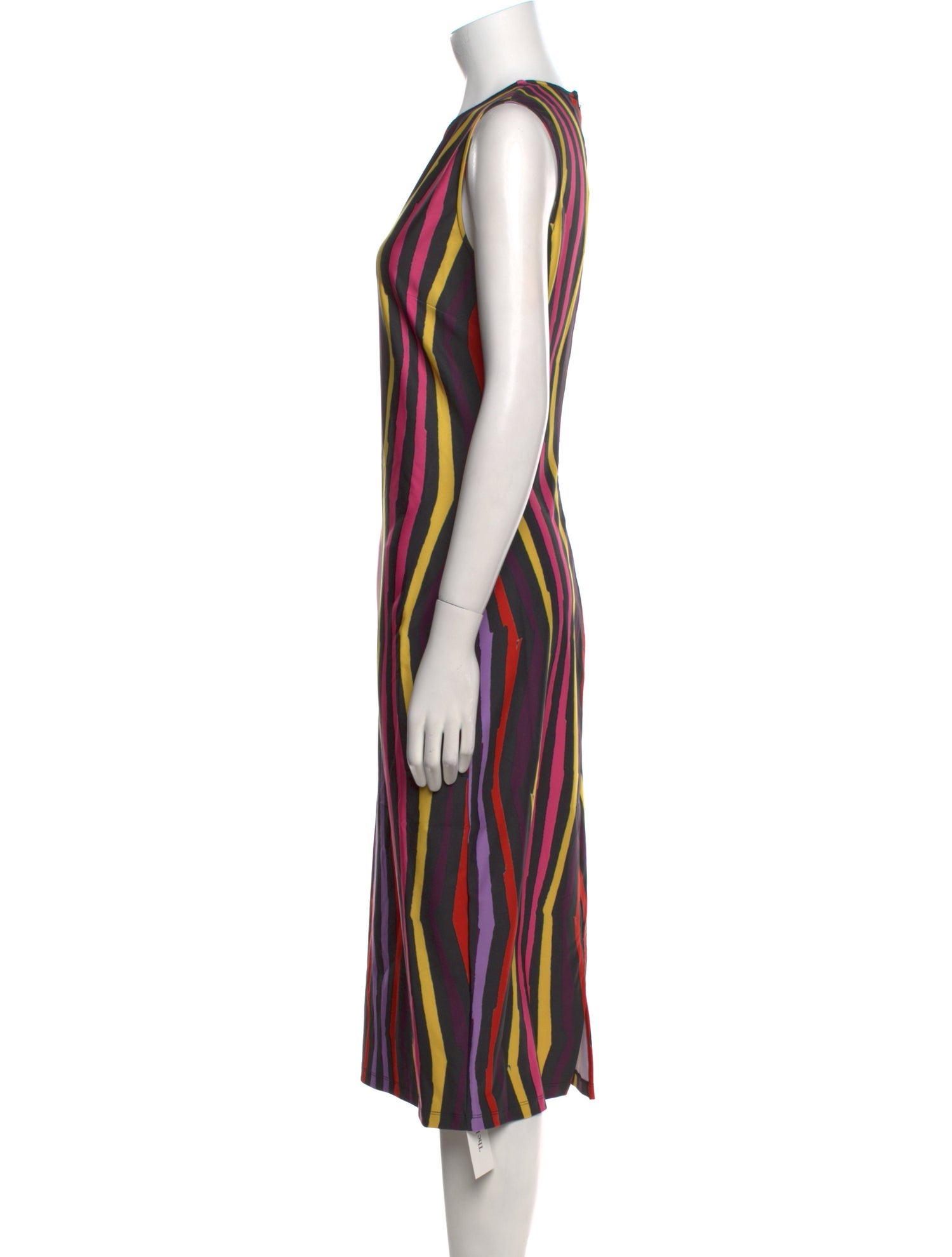 Jonathan Cohen Striped Midi Length Dress w/ Tags