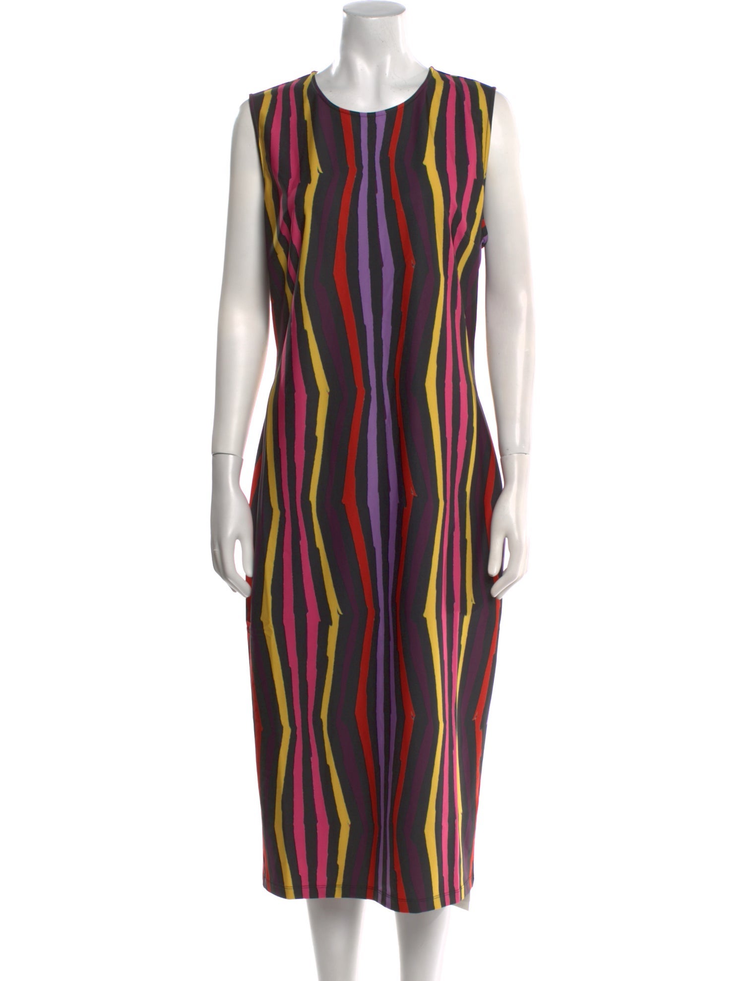 Jonathan Cohen Striped Midi Length Dress w/ Tags