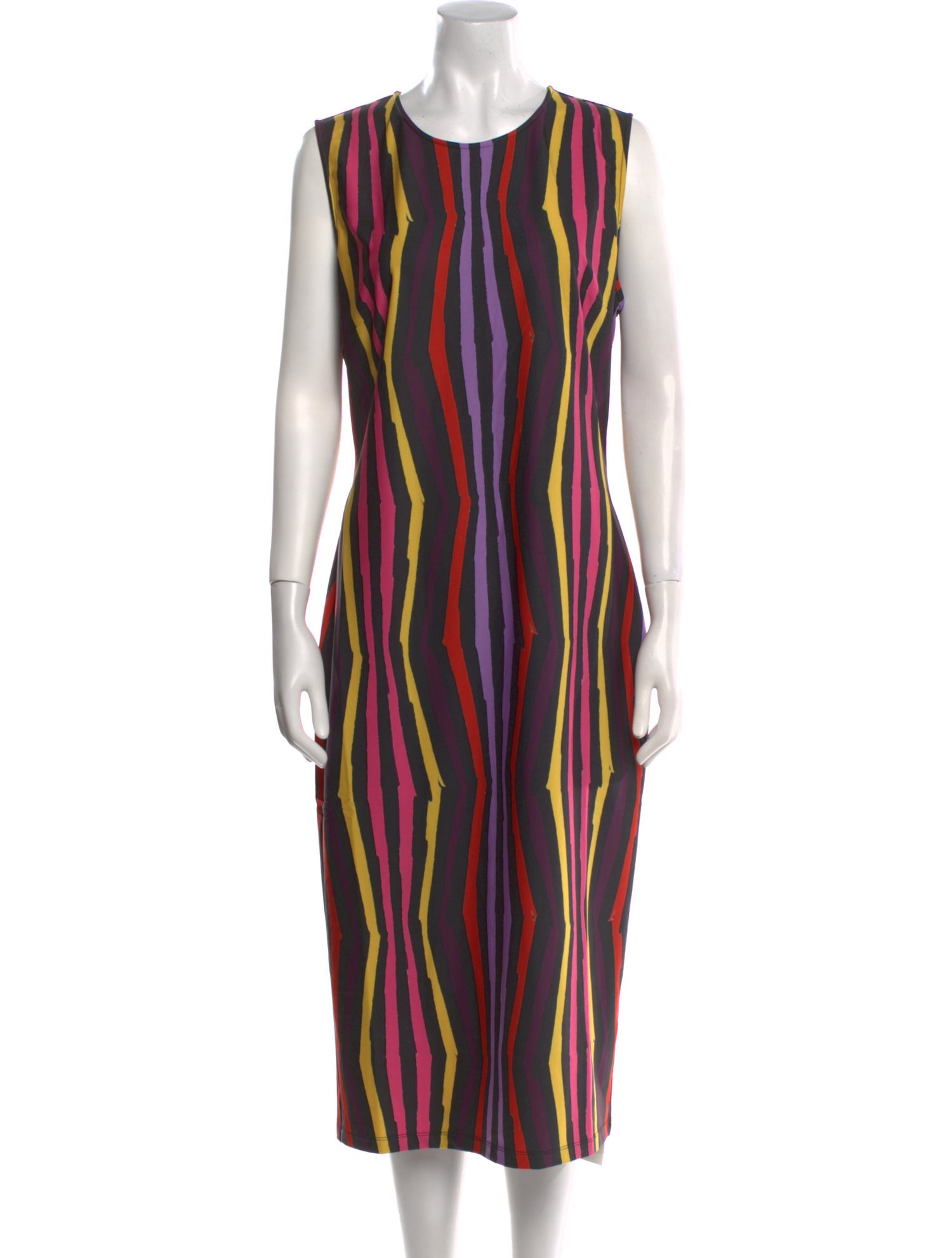 Jonathan Cohen Striped Midi Length Dress w/ Tags
