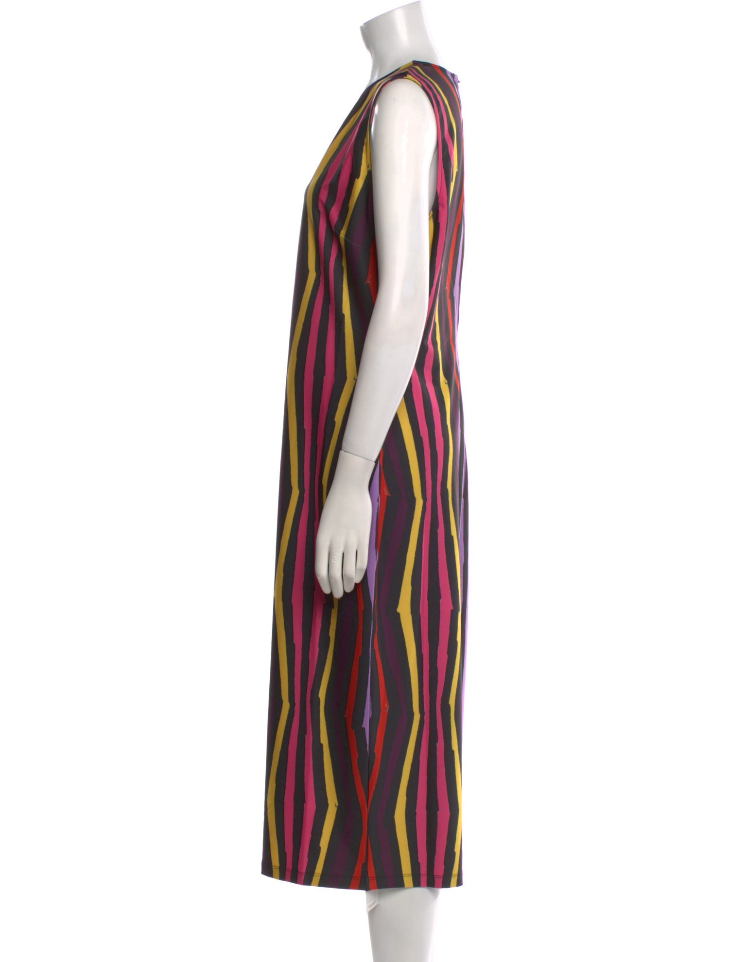 Jonathan Cohen Striped Midi Length Dress w/ Tags