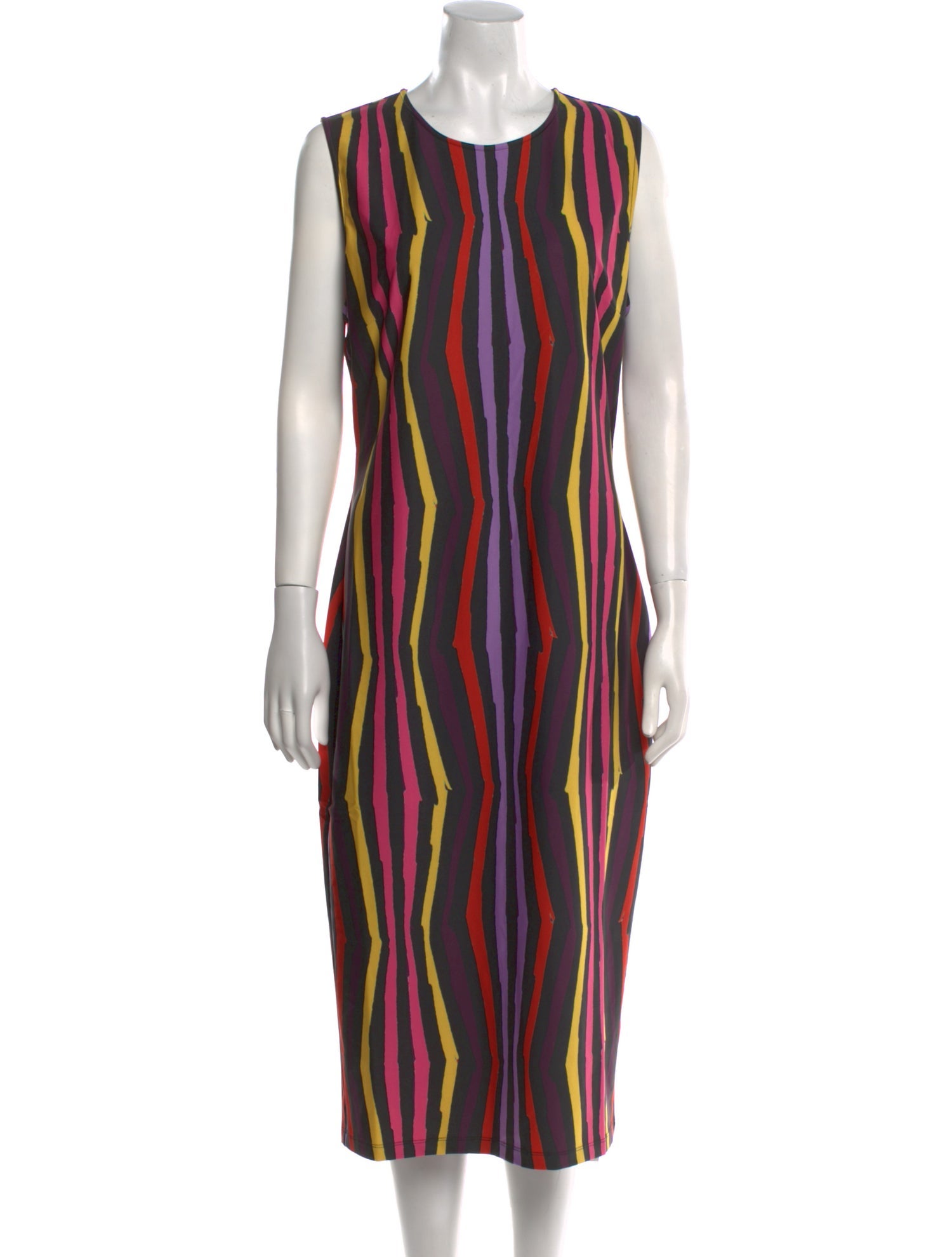 Jonathan Cohen Striped Midi Length Dress w/ Tags