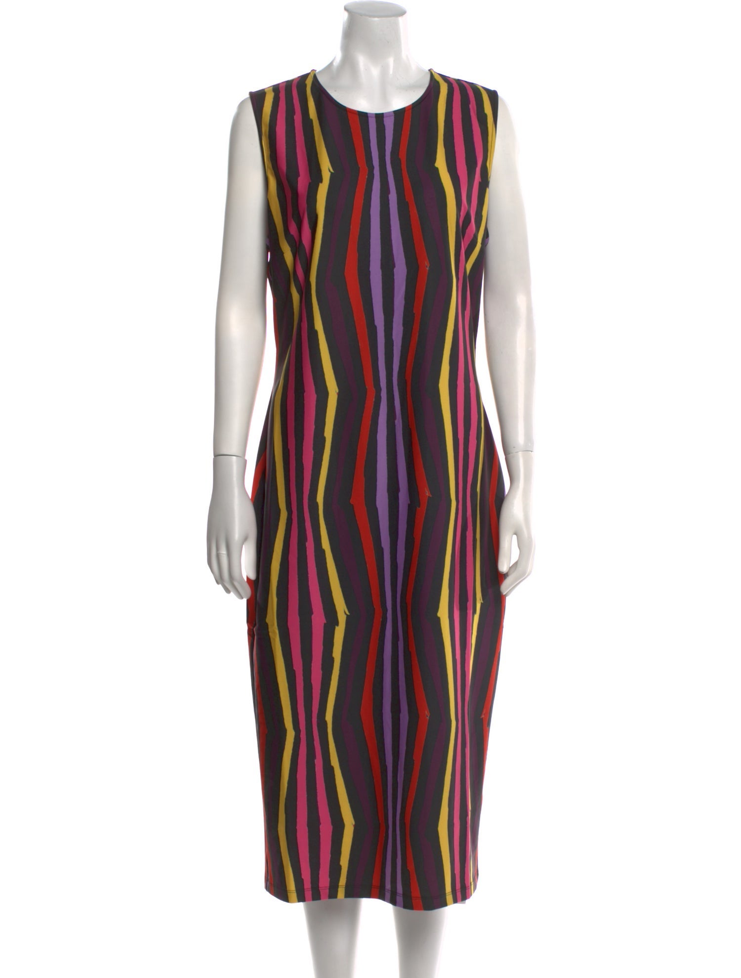 Jonathan Cohen Striped Midi Length Dress w/ Tags