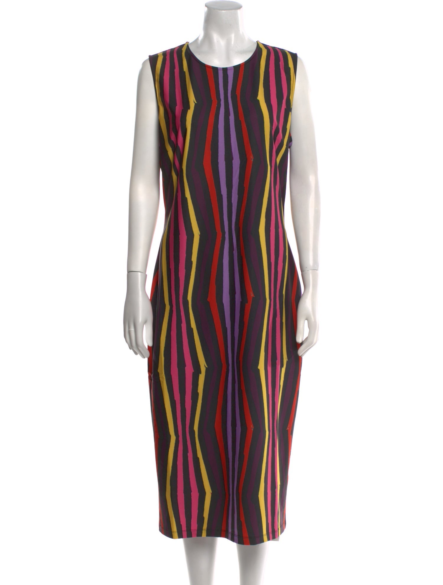 Jonathan Cohen Striped Midi Length Dress w/ Tags
