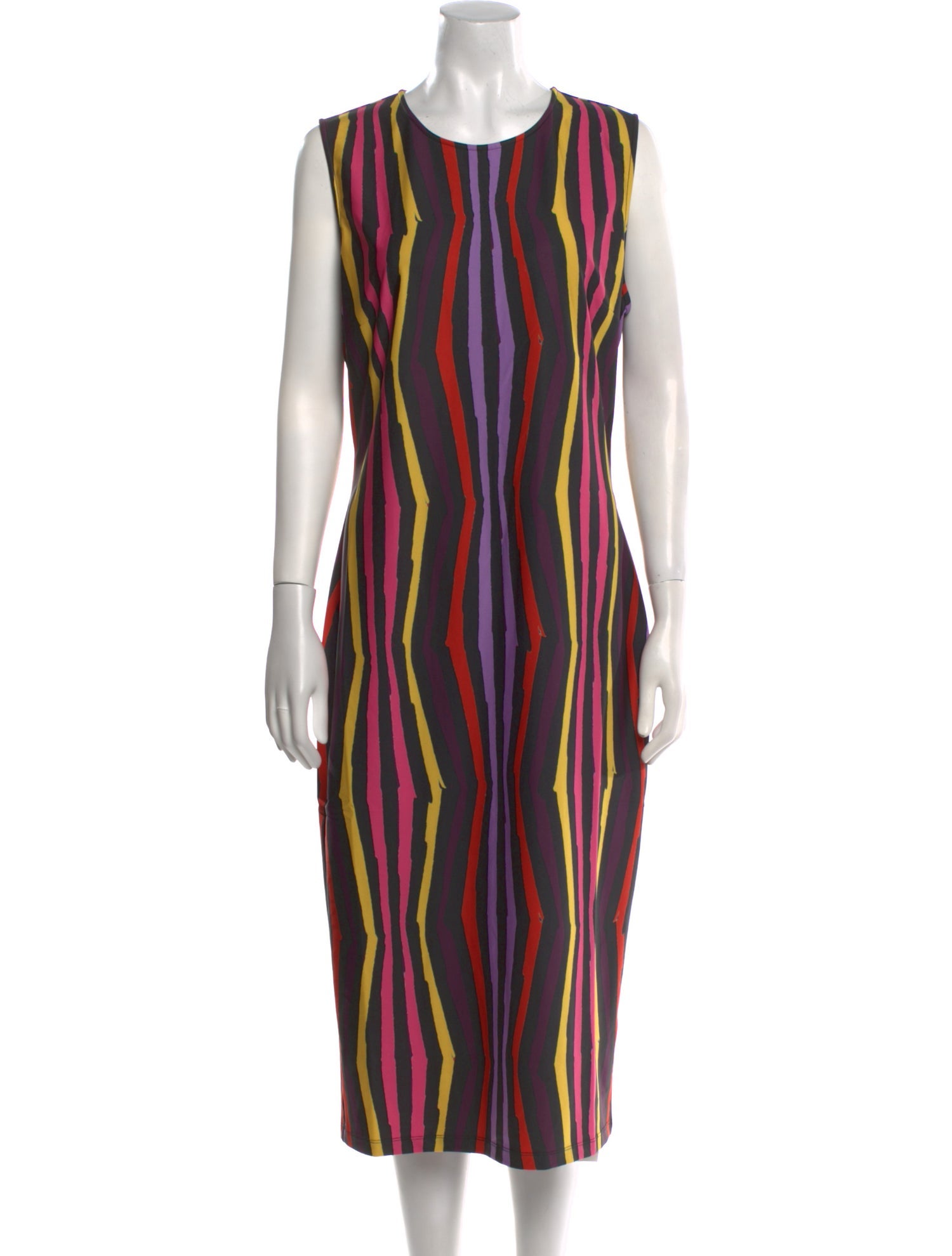 Jonathan Cohen Striped Midi Length Dress w/ Tags