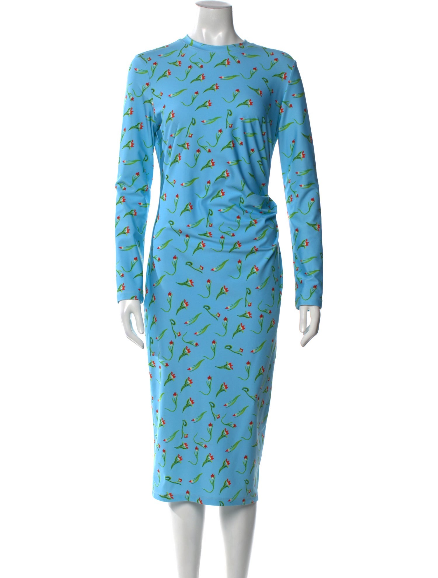 Jonathan Cohen Printed Midi Length Dress