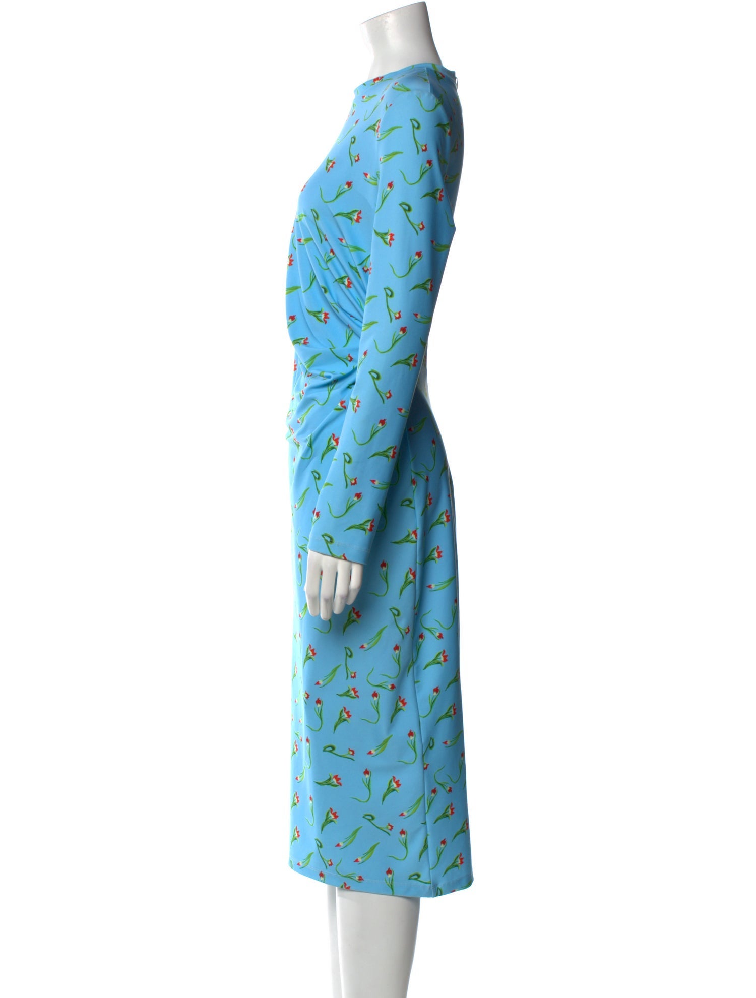 Jonathan Cohen Printed Midi Length Dress