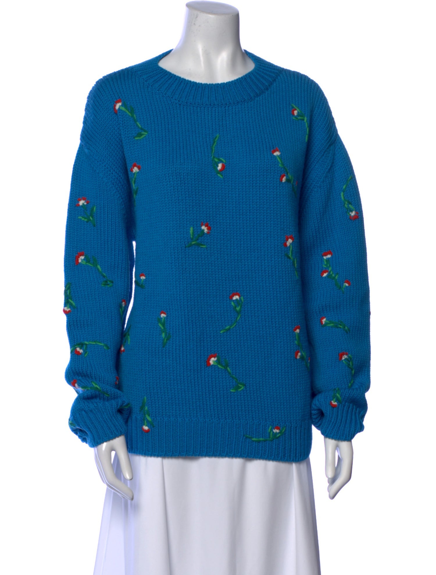 Jonathan Cohen Virgin Wool Patterned Sweater
