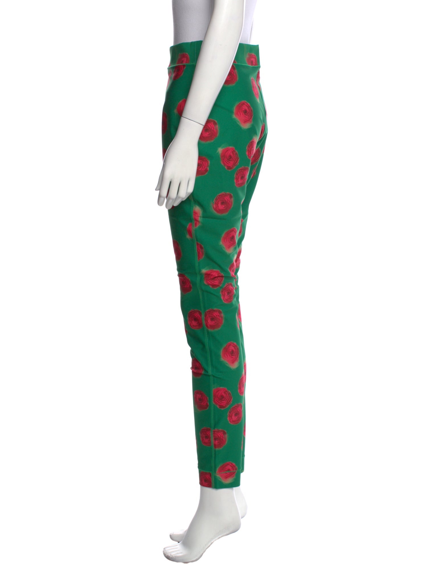 Jonathan Cohen Floral Print Skinny Leg Pants w/ Tags