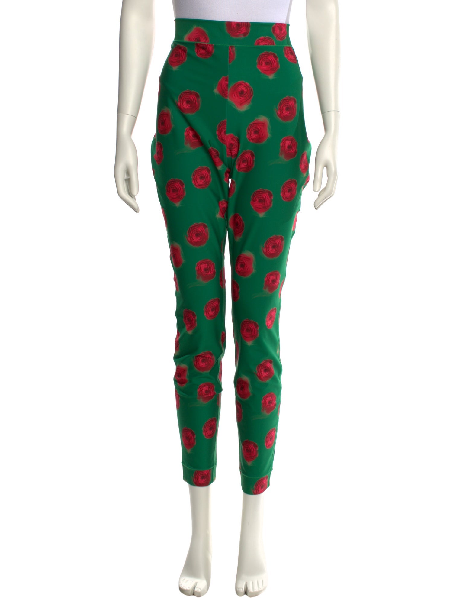 Jonathan Cohen Floral Print Skinny Leg Pants w/ Tags