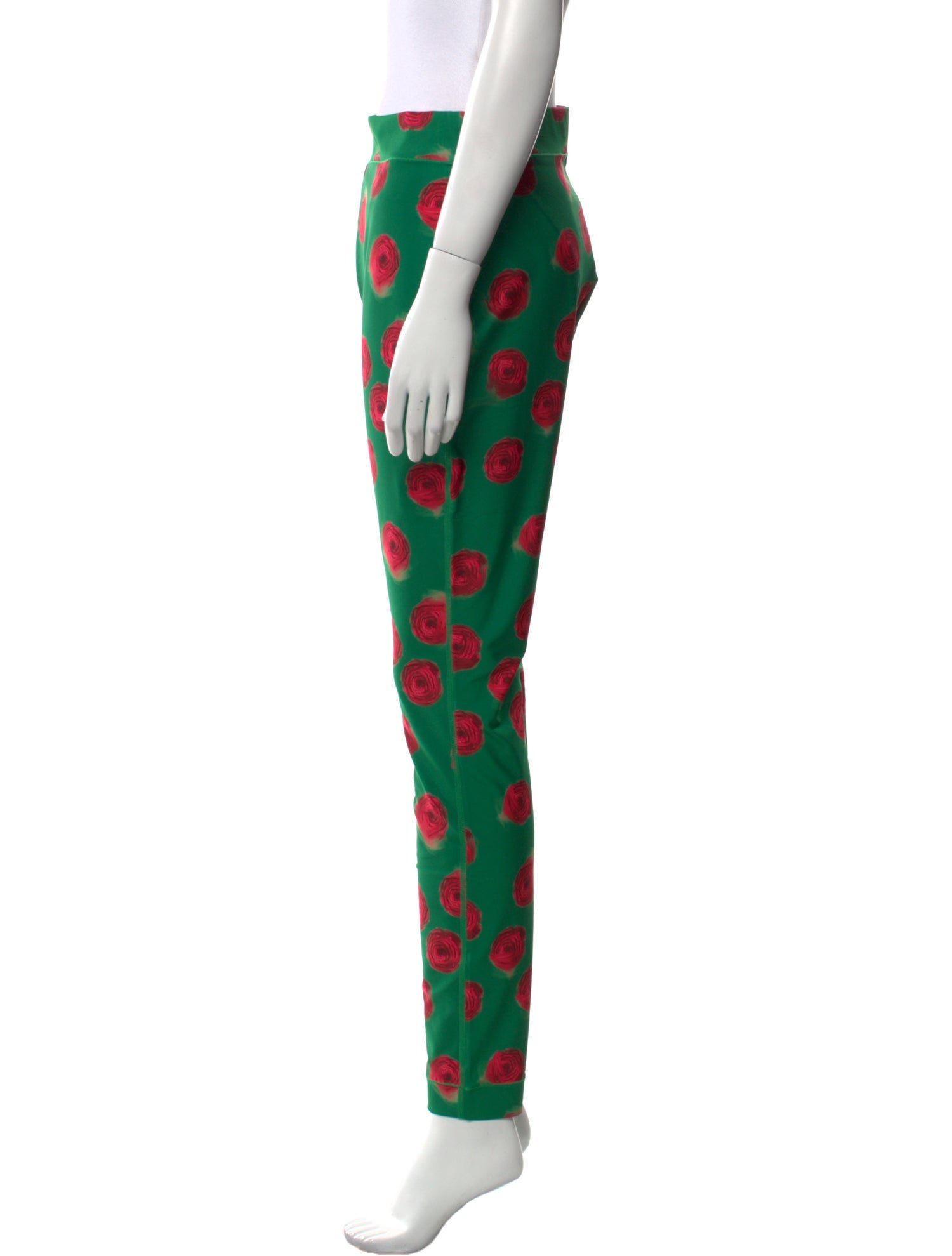 Jonathan Cohen Floral Print Skinny Leg Pants w/ Tags