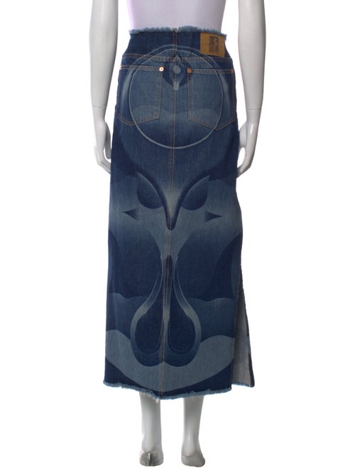 Conner Ives Printed Midi Length Skirt