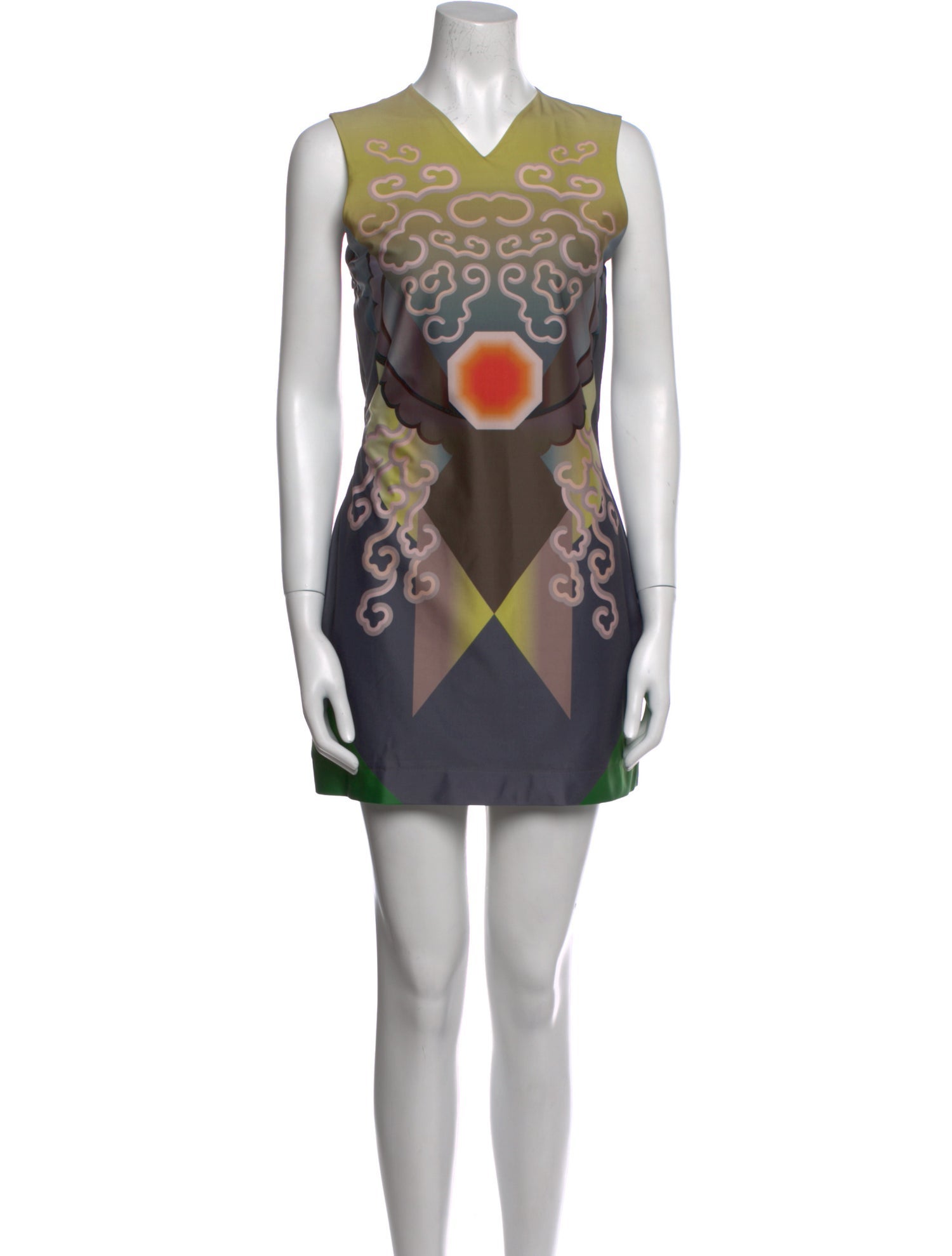 Conner Ives Printed Mini Dress