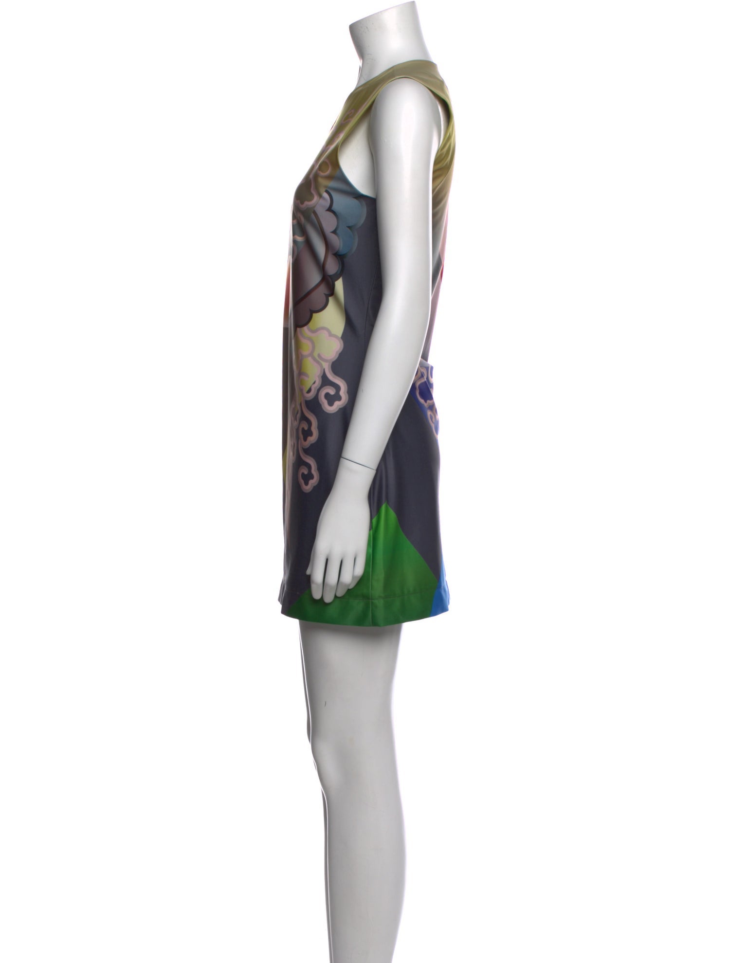 Conner Ives Printed Mini Dress