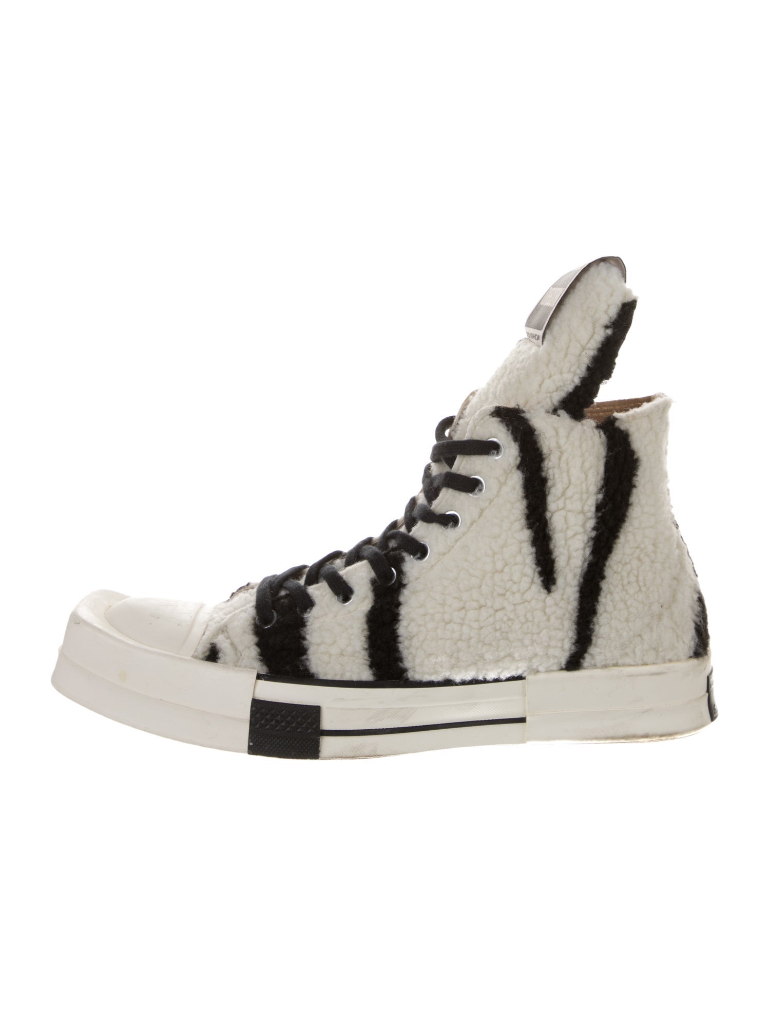 Converse x DRKSHDW Shearling Printed Sneakers