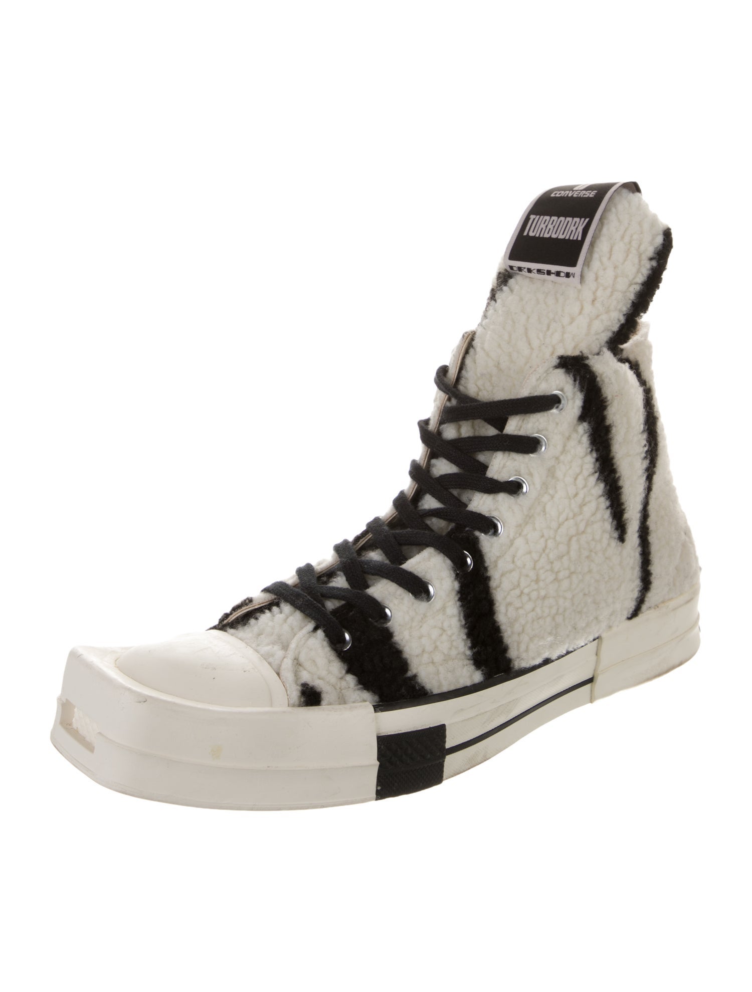 Converse x DRKSHDW Shearling Printed Sneakers