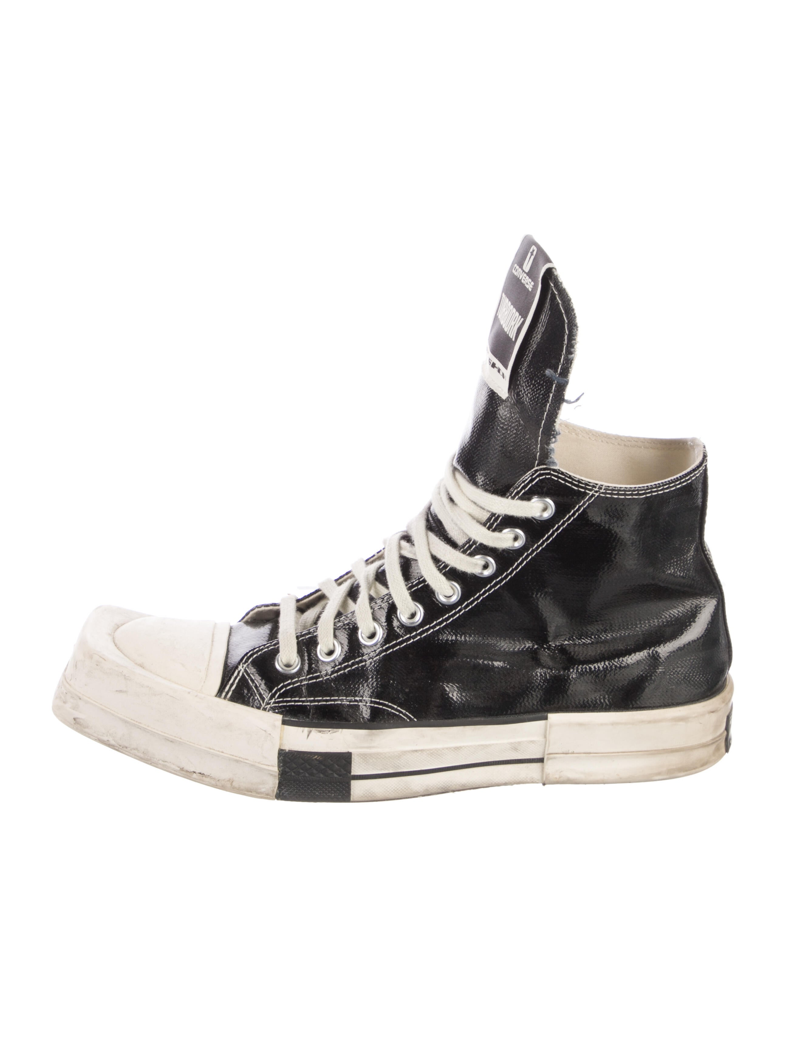 Converse x DRKSHDW Colorblock Pattern Sneakers