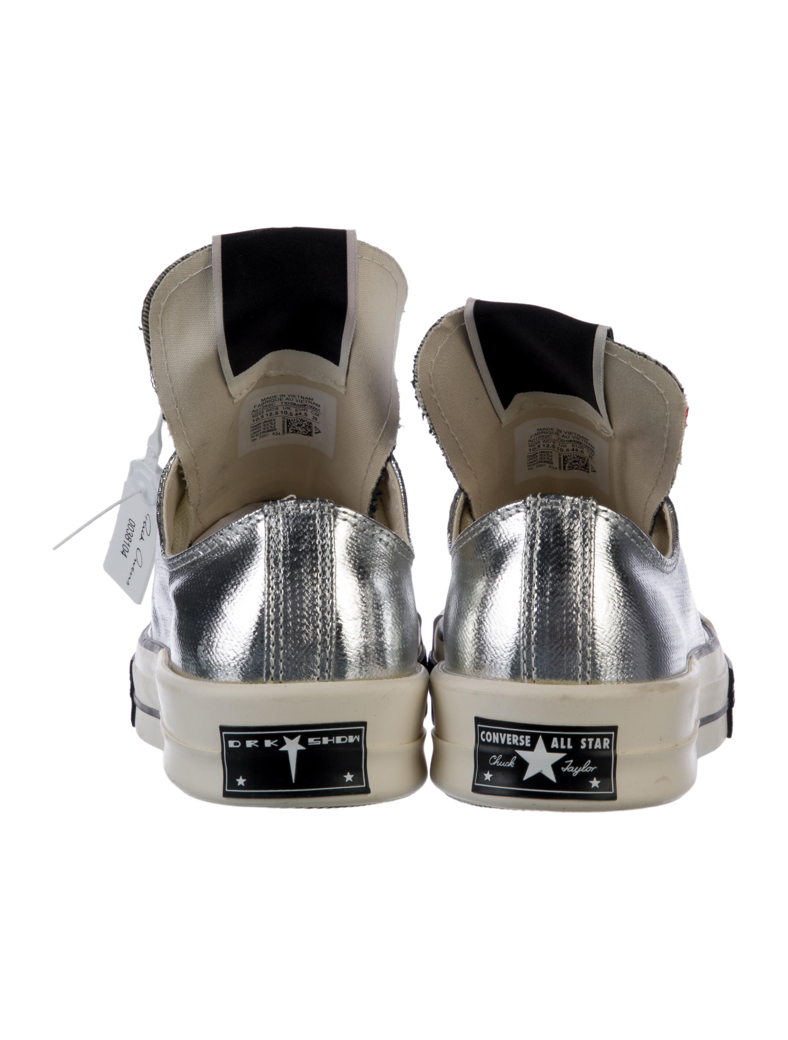 Converse x DRKSHDW Leather Sneakers