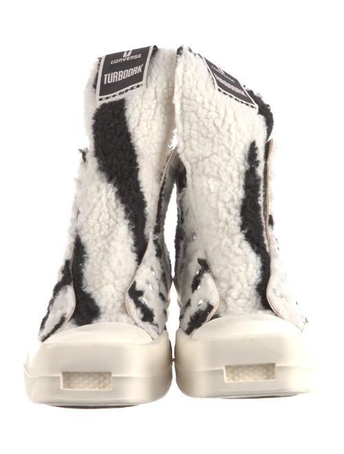 Converse x DRKSHDW Shearling Athletic Sneakers