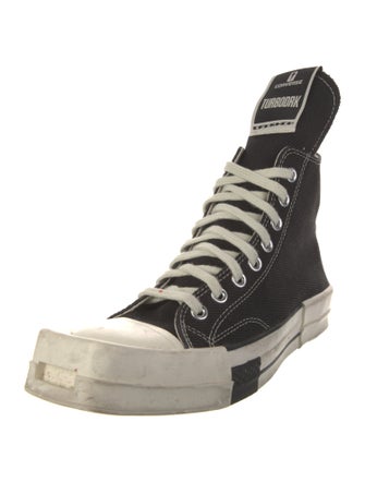 Converse x DRKSHDW Canvas Colorblock Pattern Sneakers