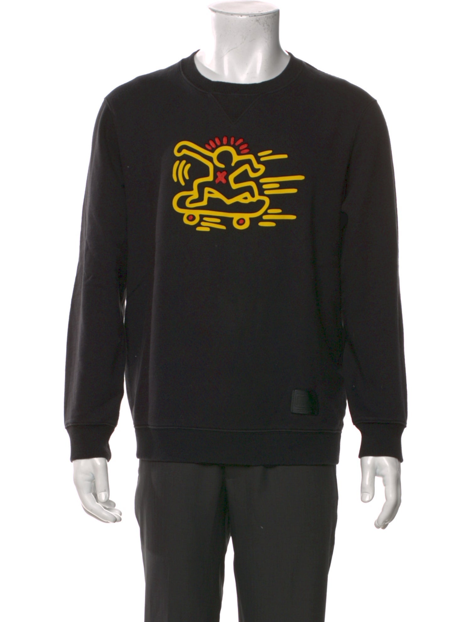 Coach 1941 x Keith Haring Graphic Print Crew Neck Pullover