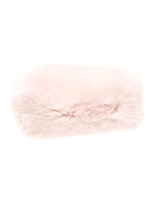 Color Temperature Faux Fur Top Handle Bag