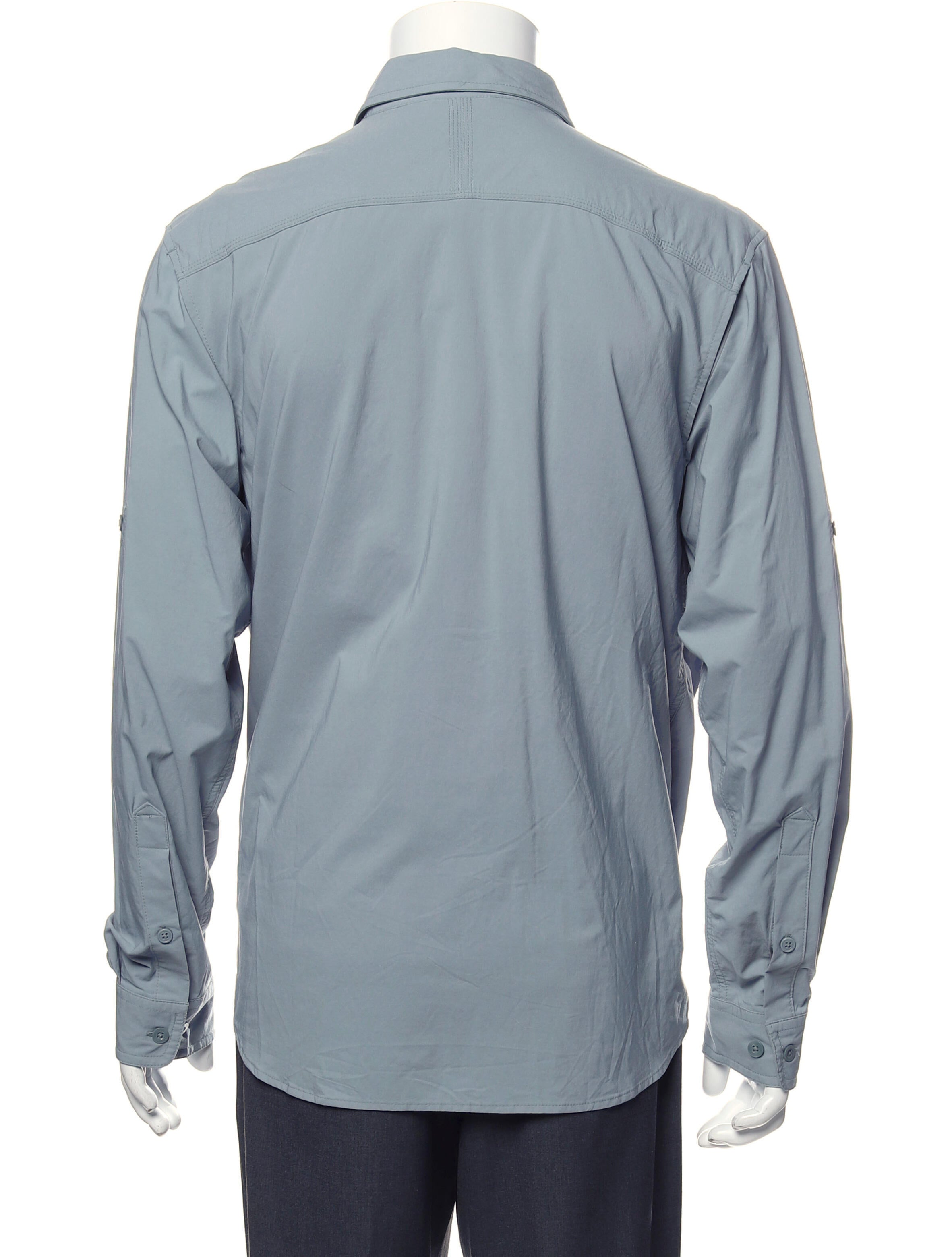 columbia denim shirt