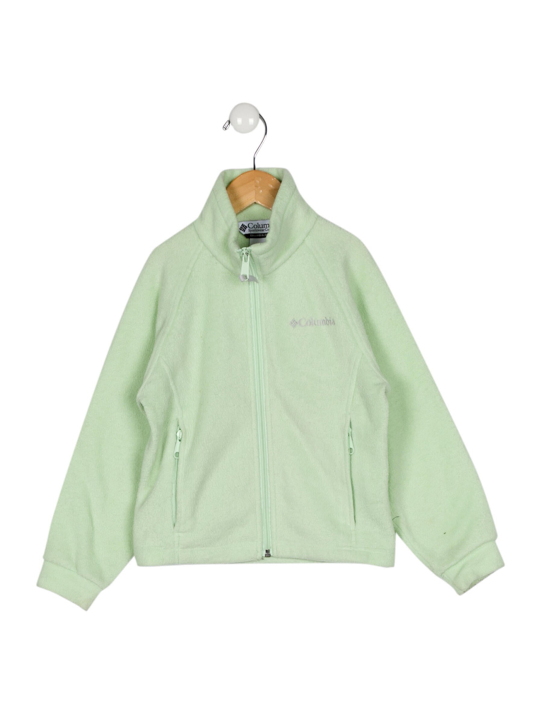 Columbia Girls' Fleece Jacket - Green 
