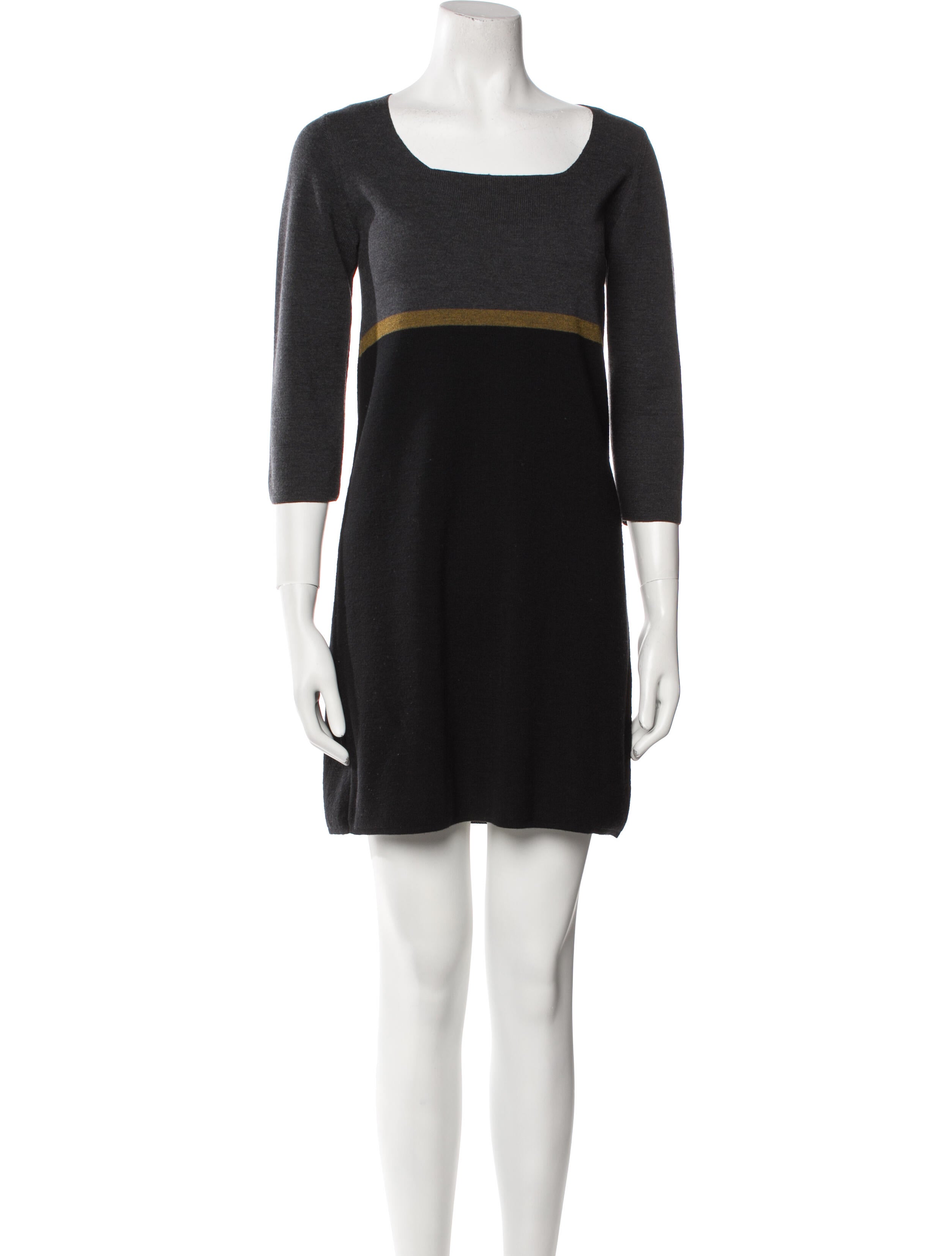 Roberto Collina Merino Wool Mini Dress w/ Tags