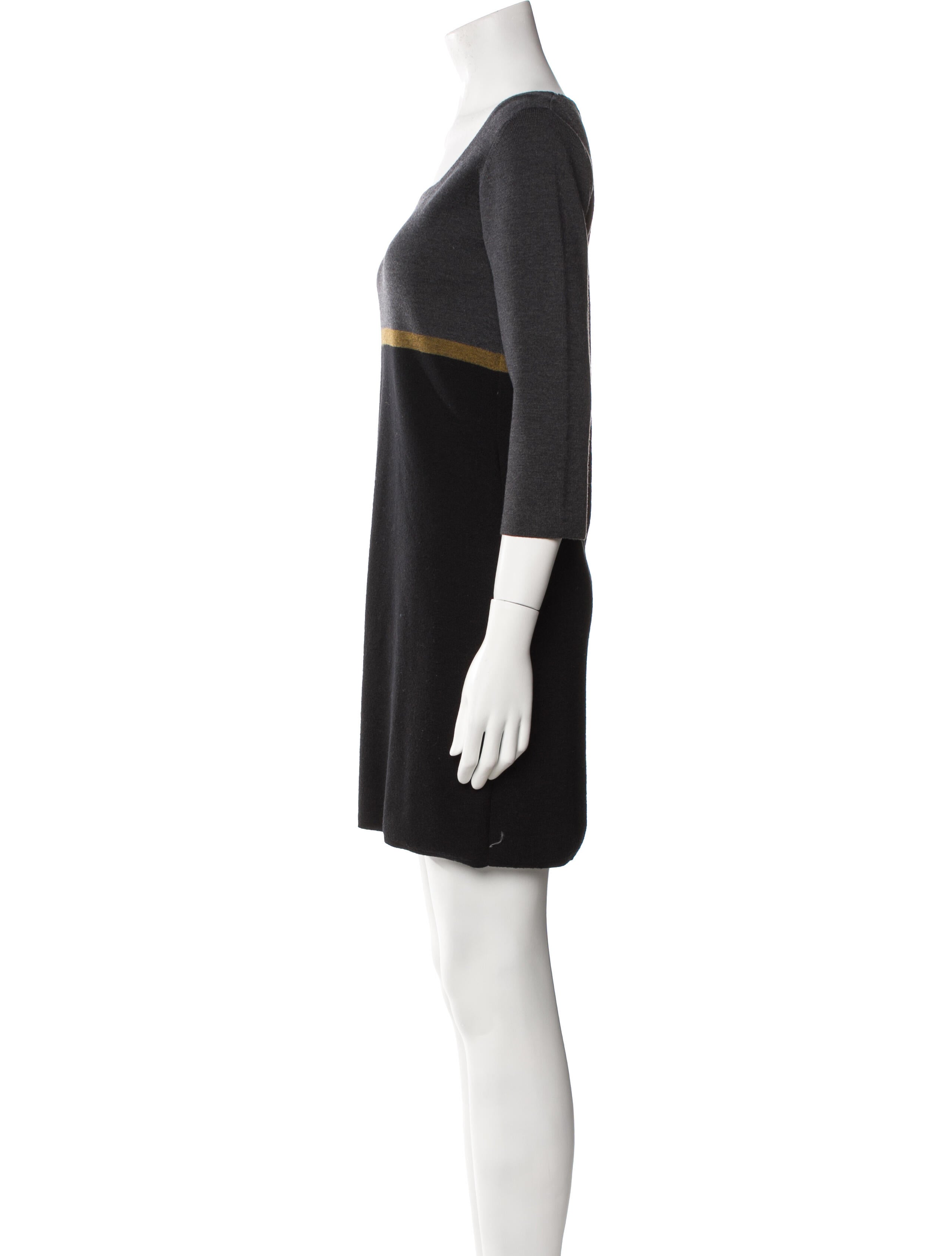 Roberto Collina Merino Wool Mini Dress w/ Tags