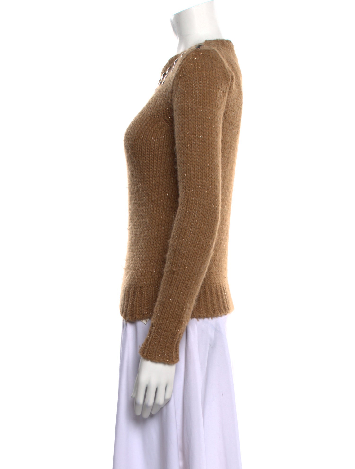 Roberto Collina Wool Crew Neck Sweater