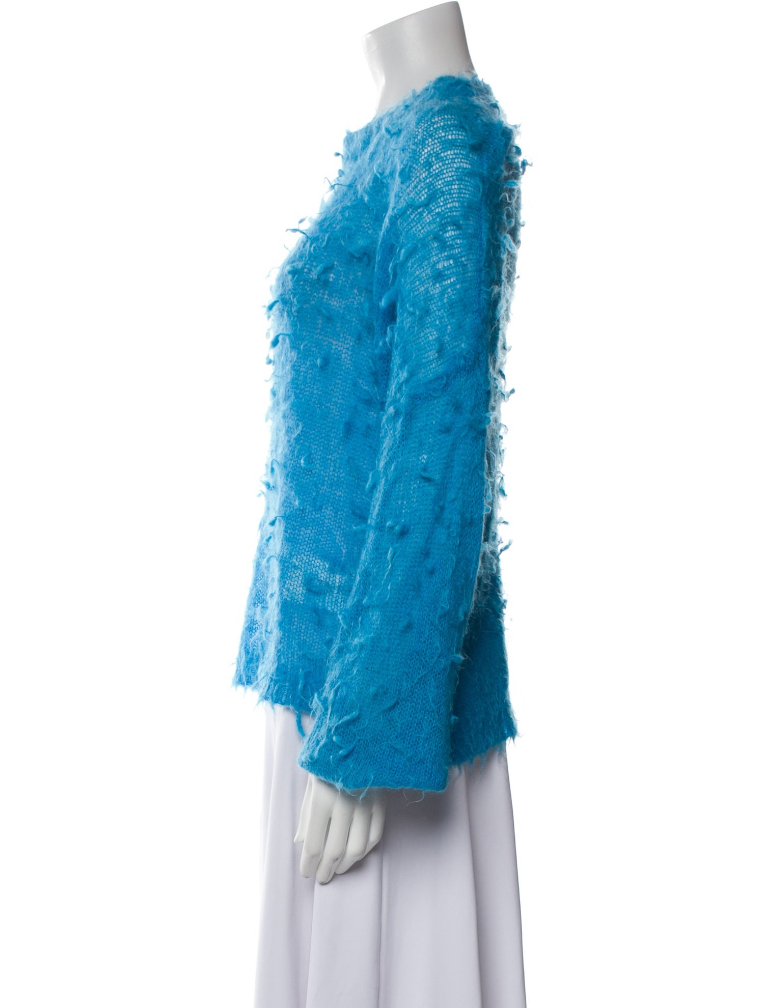 Roberto Collina Kid Mohair Crew Neck Sweater