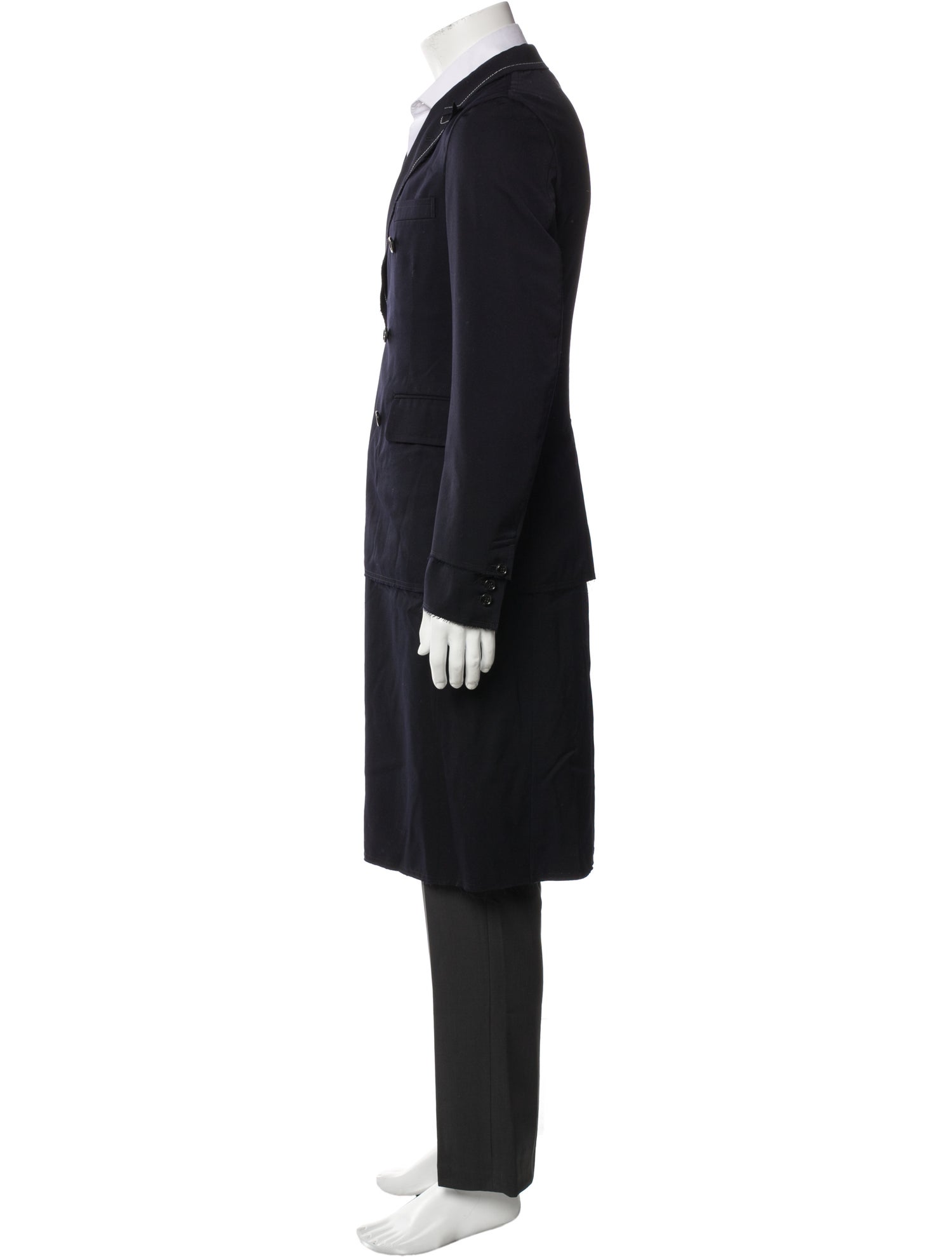 Comme des Garçons Homme Plus Wool Overcoat