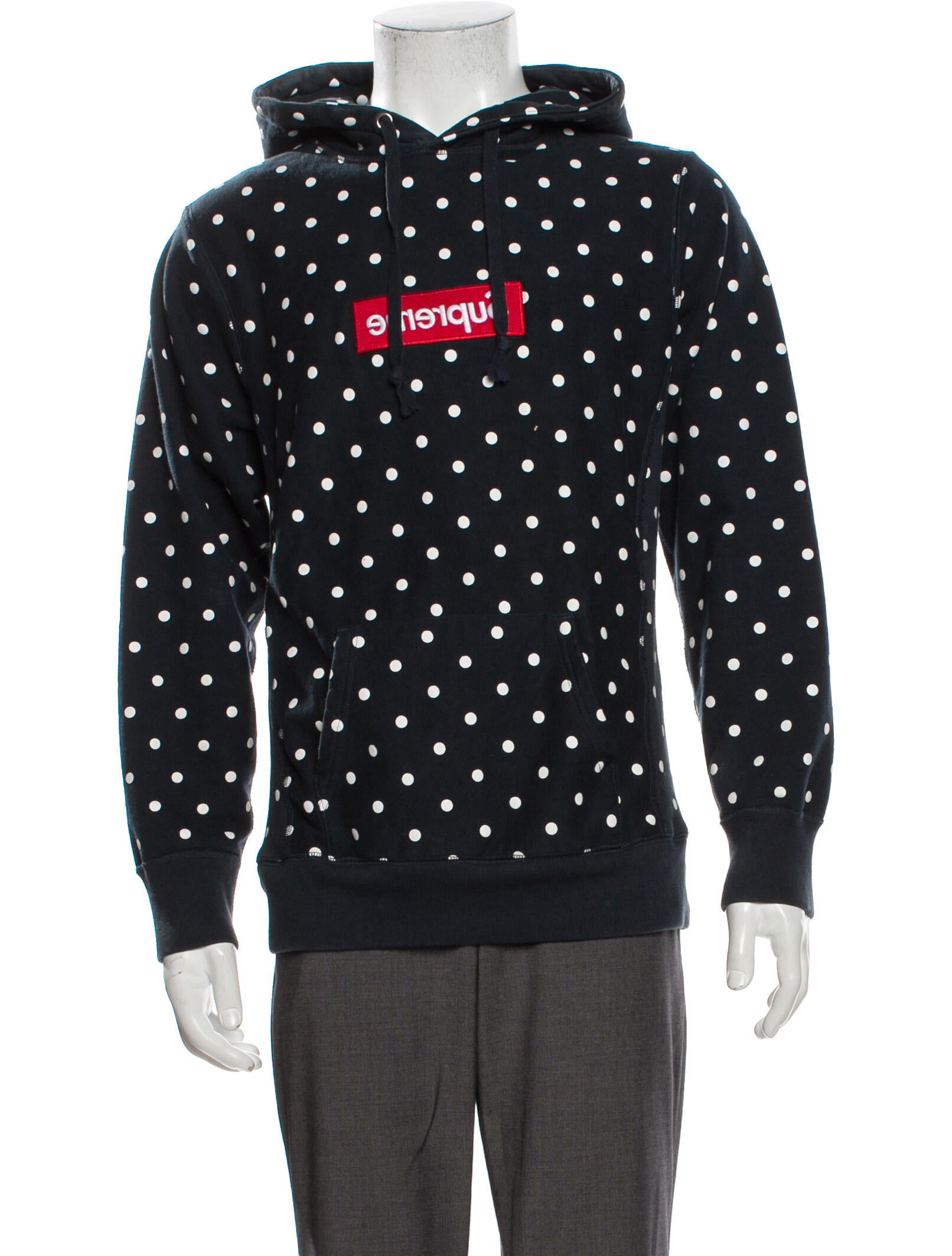 Supreme comme des garcons polka dot hoodie Clearance