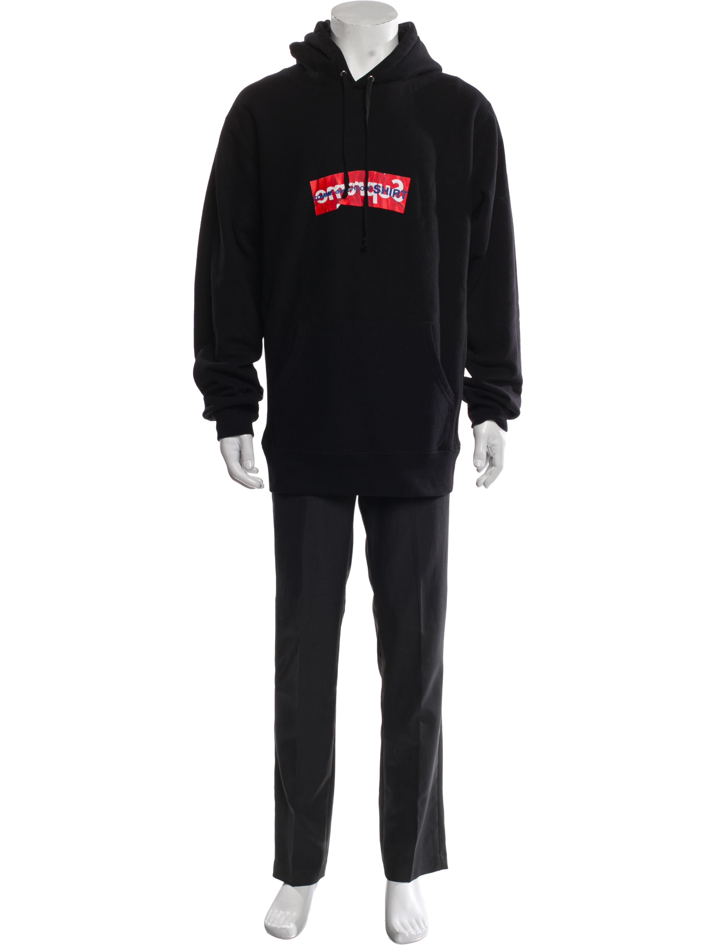 Comme des Garçons x Supreme 2017 Box Logo Hoodie