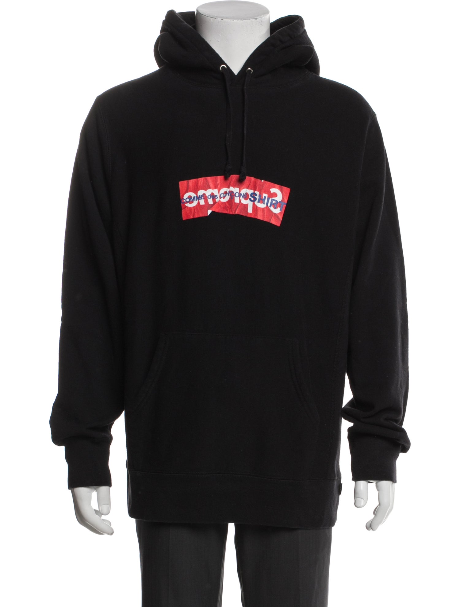 Comme des Garçons x Supreme 2017 Box Logo Hoodie