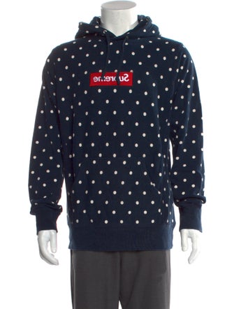 Comme des Garçons x Supreme 2012 Polka Dot Box Logo Hoodie