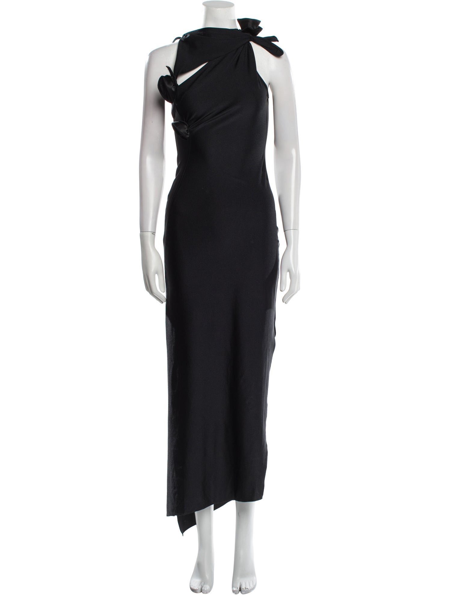 Coperni One-Shoulder Long Dress