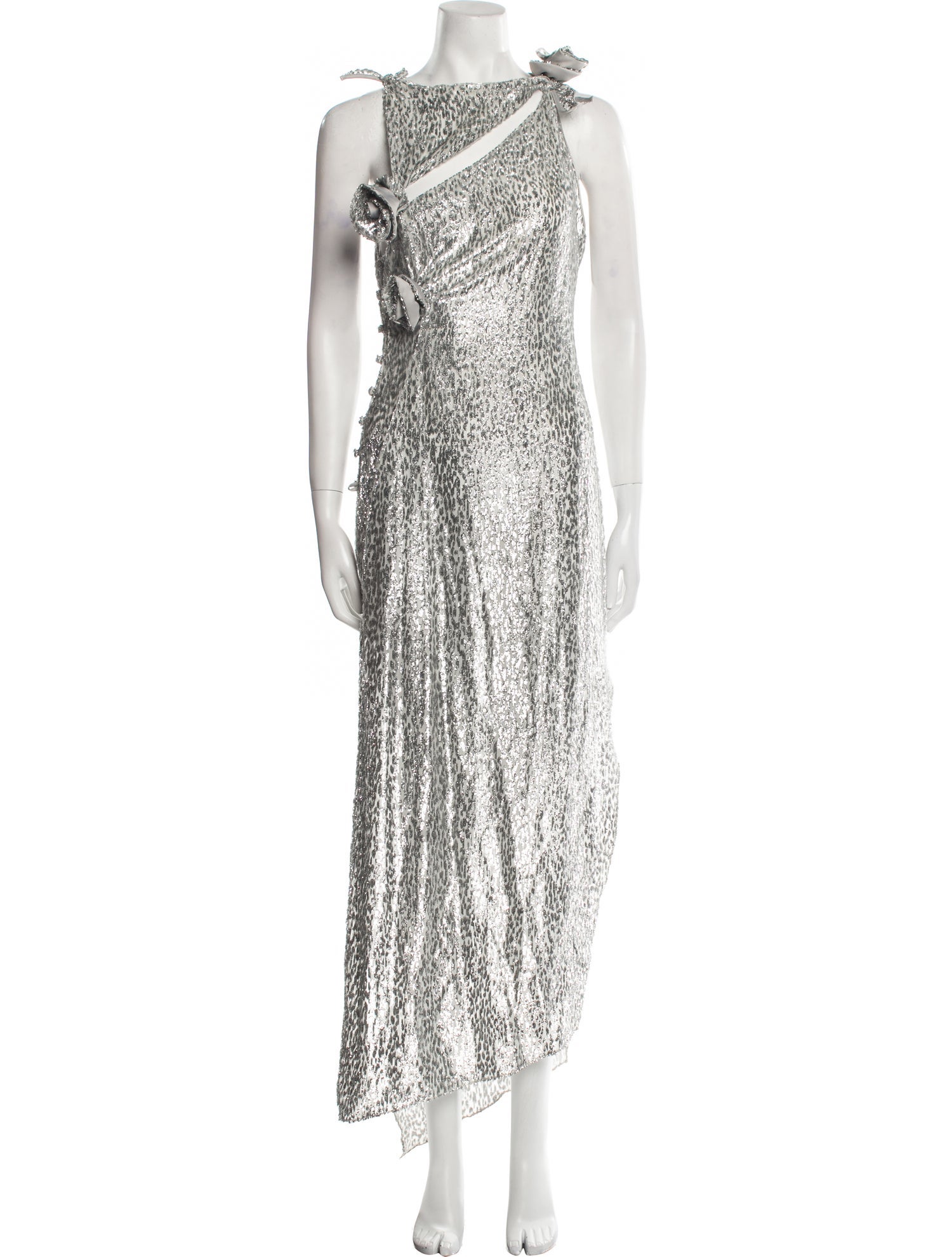 Coperni Bateau Neckline Long Dress