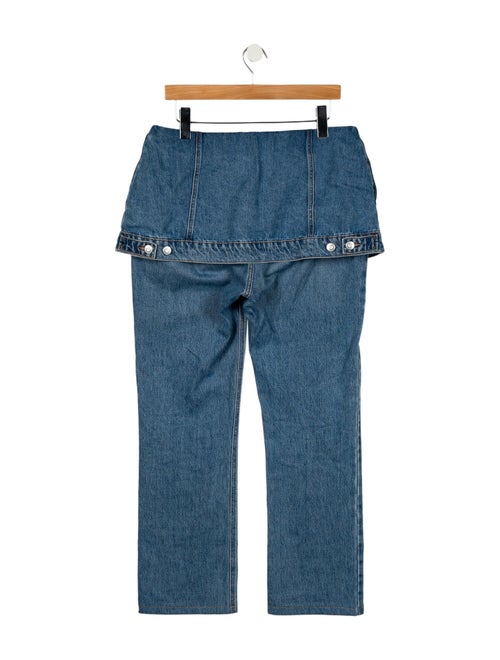 Coperni High-Rise Wide Leg Jeans