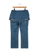 Coperni High-Rise Wide Leg Jeans