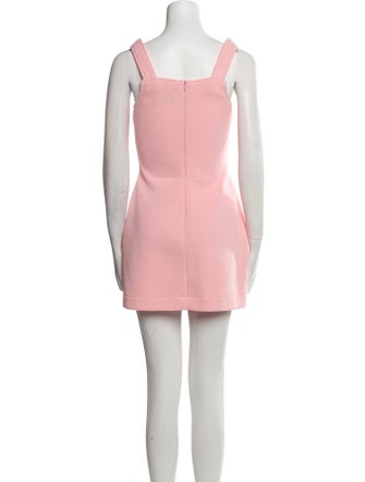 Coperni Square Neckline Mini Dress