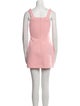 Coperni Square Neckline Mini Dress