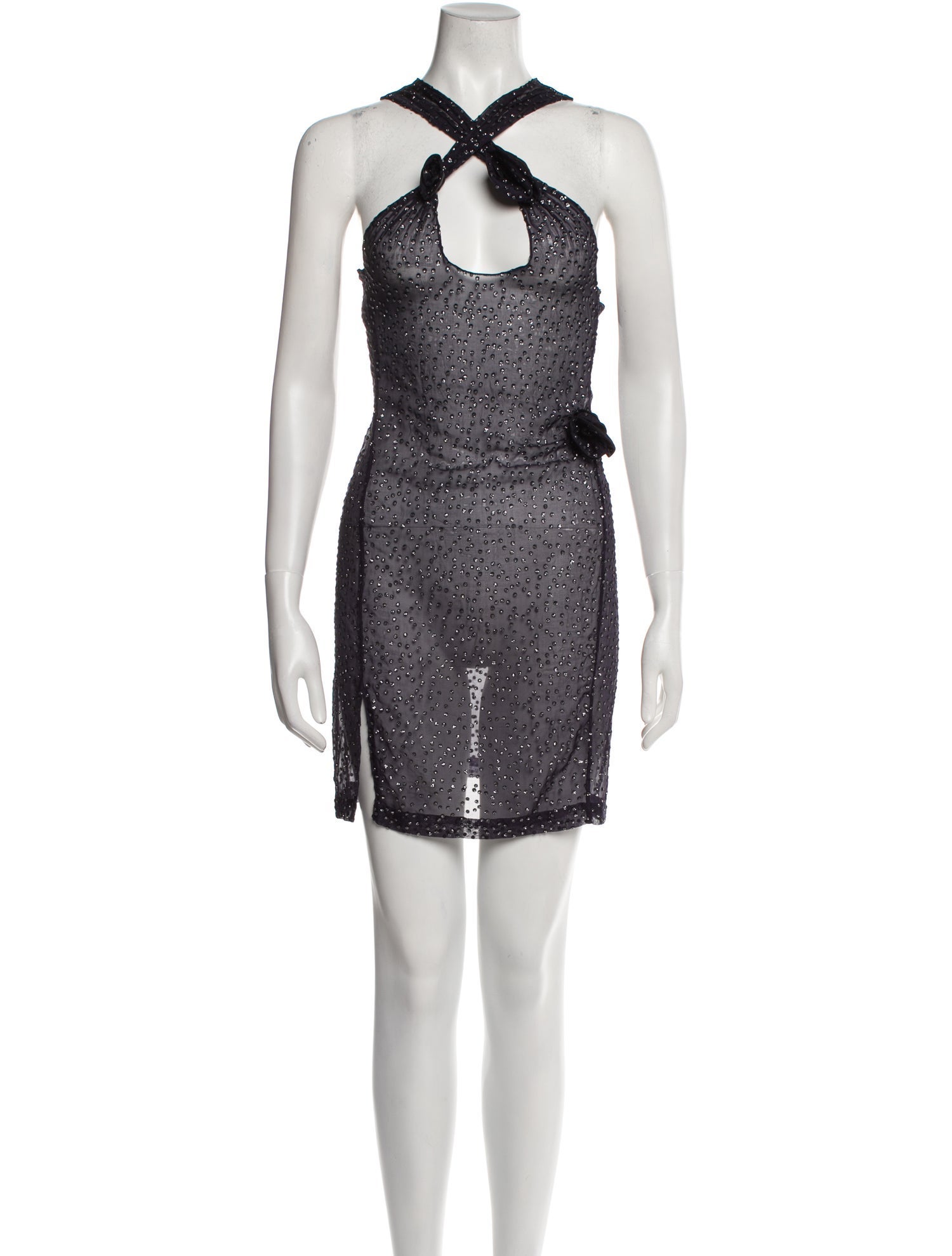 Coperni Silk Mini Dress