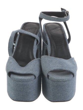 Coperni Denim Slingback Pumps